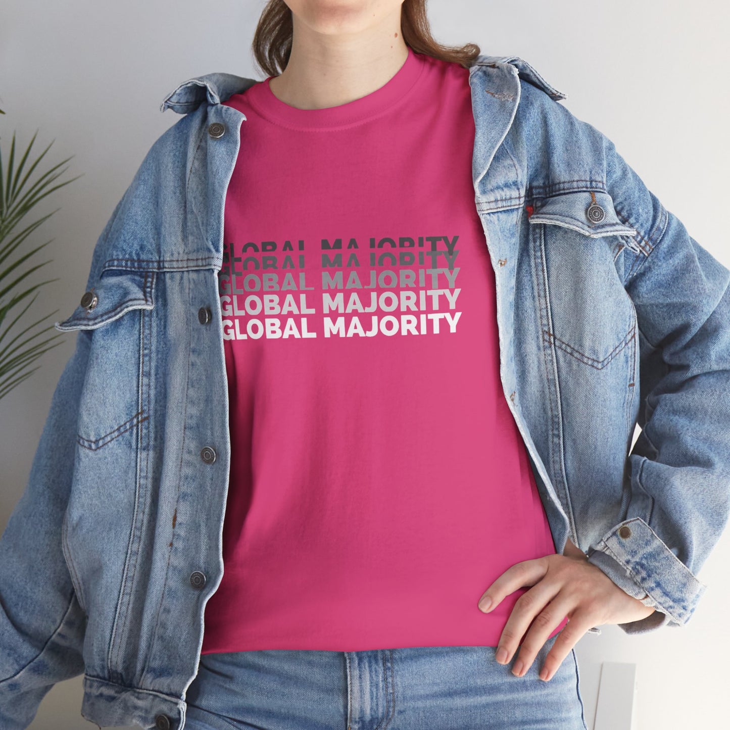 Unisex Heavy Cotton Tee: Global Majority