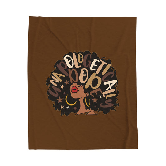 Velveteen Plush Blanket: Unapologetically Dope