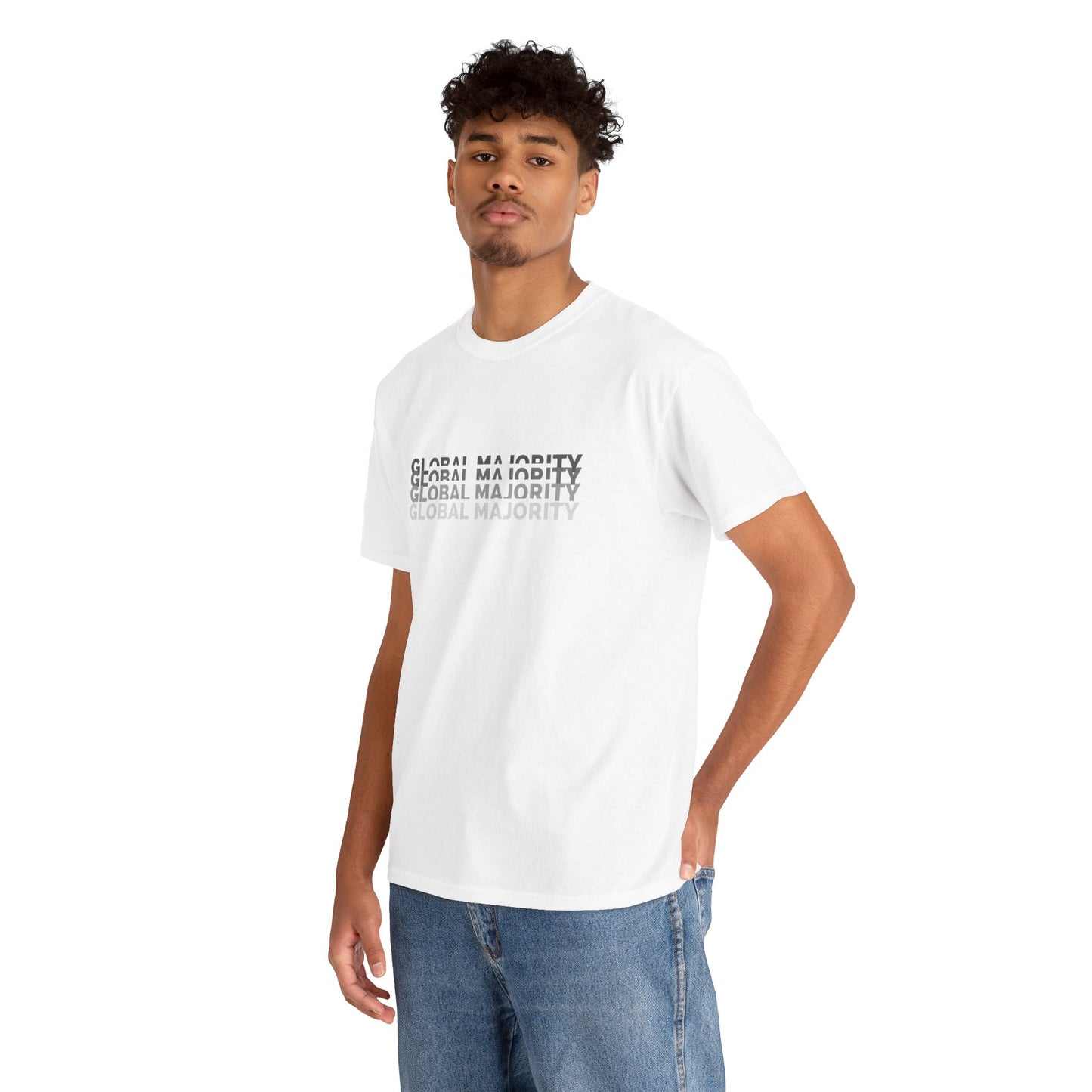 Unisex Heavy Cotton Tee: Global Majority