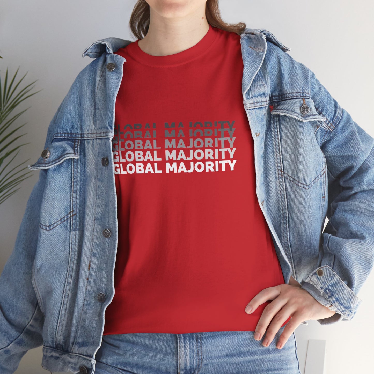 Unisex Heavy Cotton Tee: Global Majority