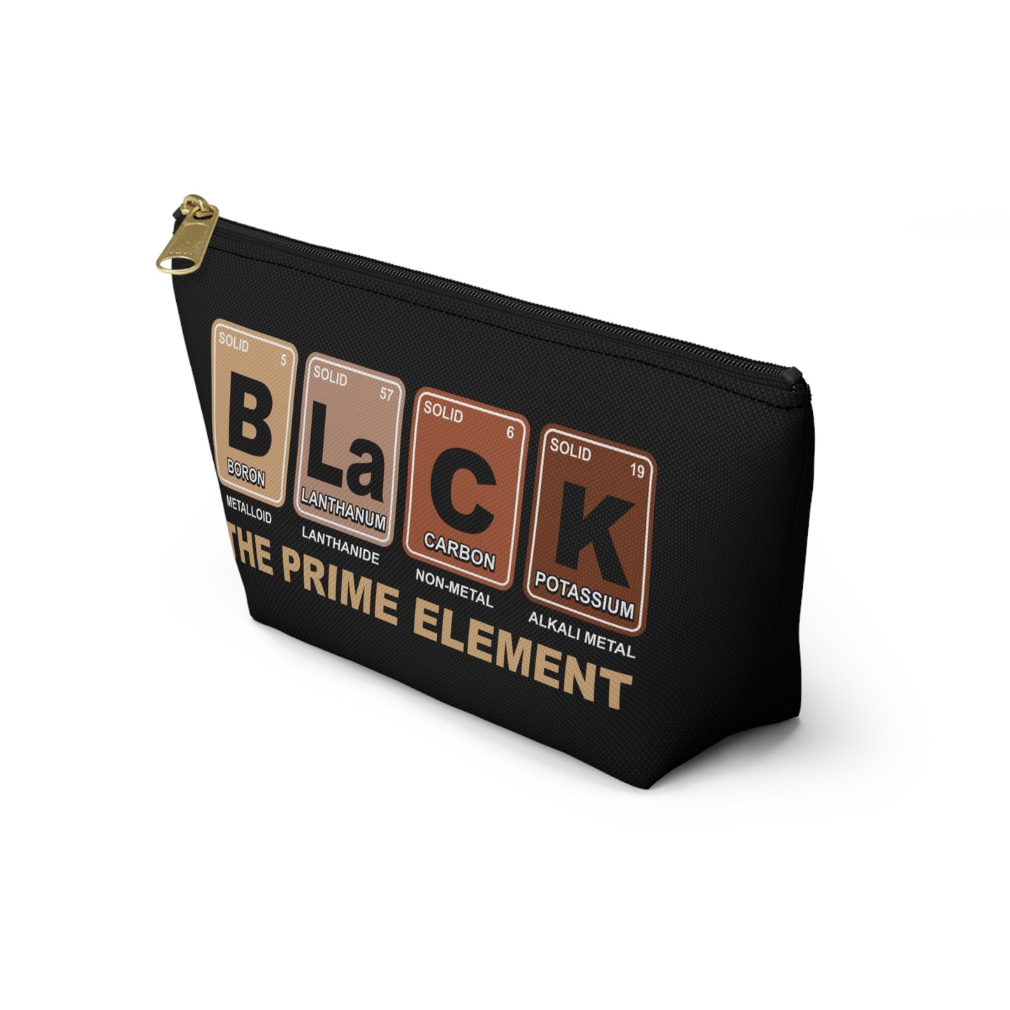 Black History Make-up Bag Black