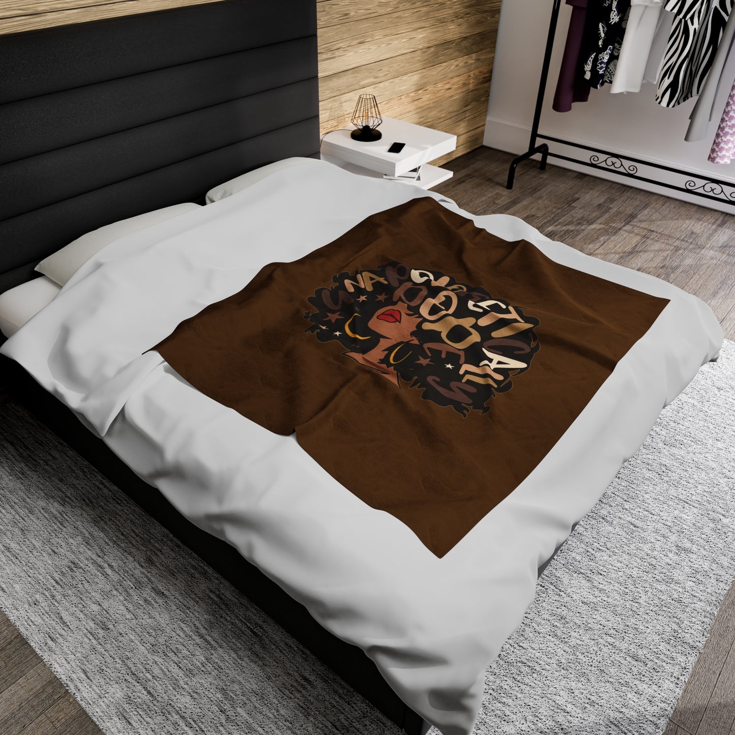 Velveteen Plush Blanket: Unapologetically Dope