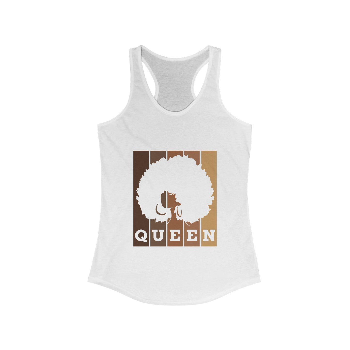 Women's Ideal Racerback Tank: Queen