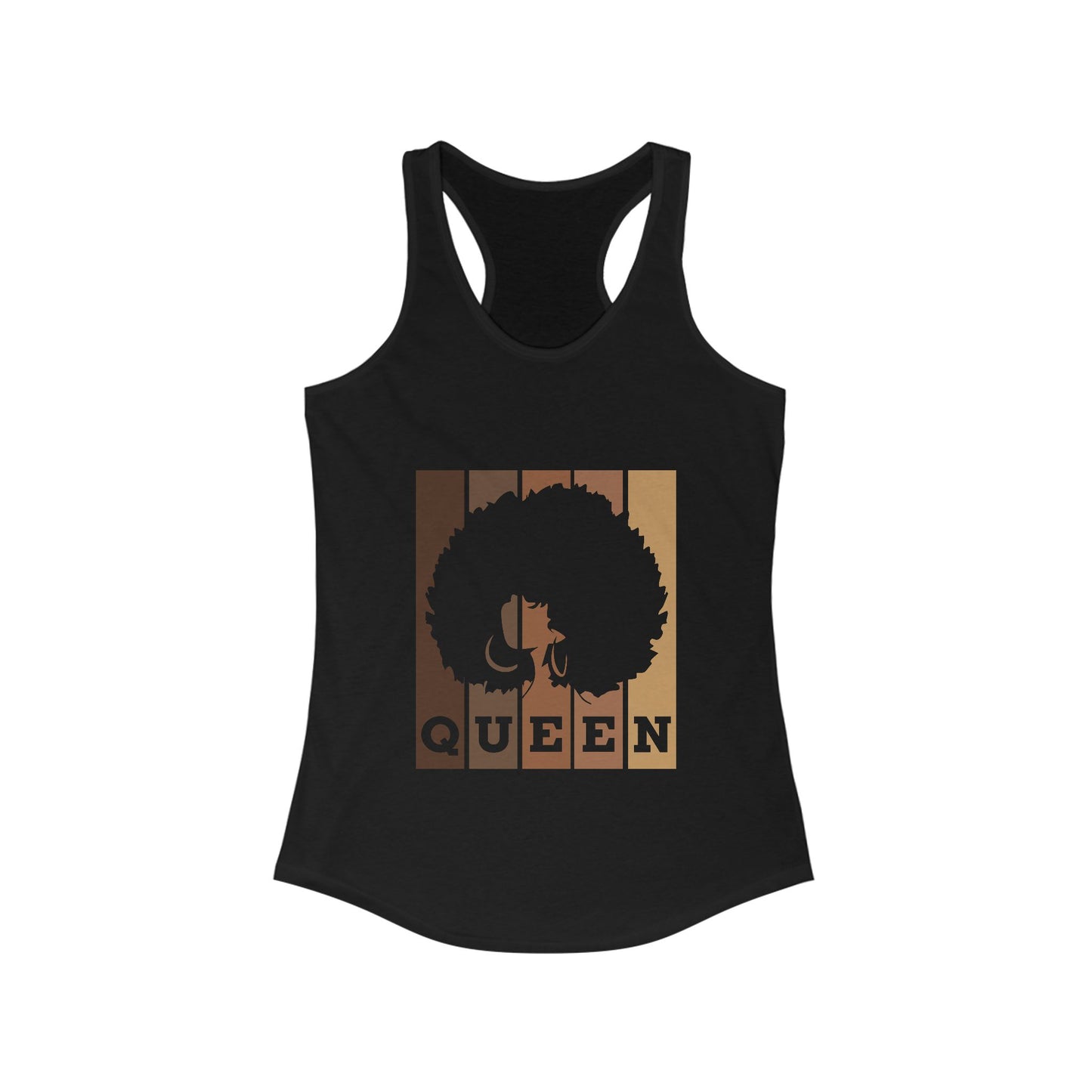 Women's Ideal Racerback Tank: Queen