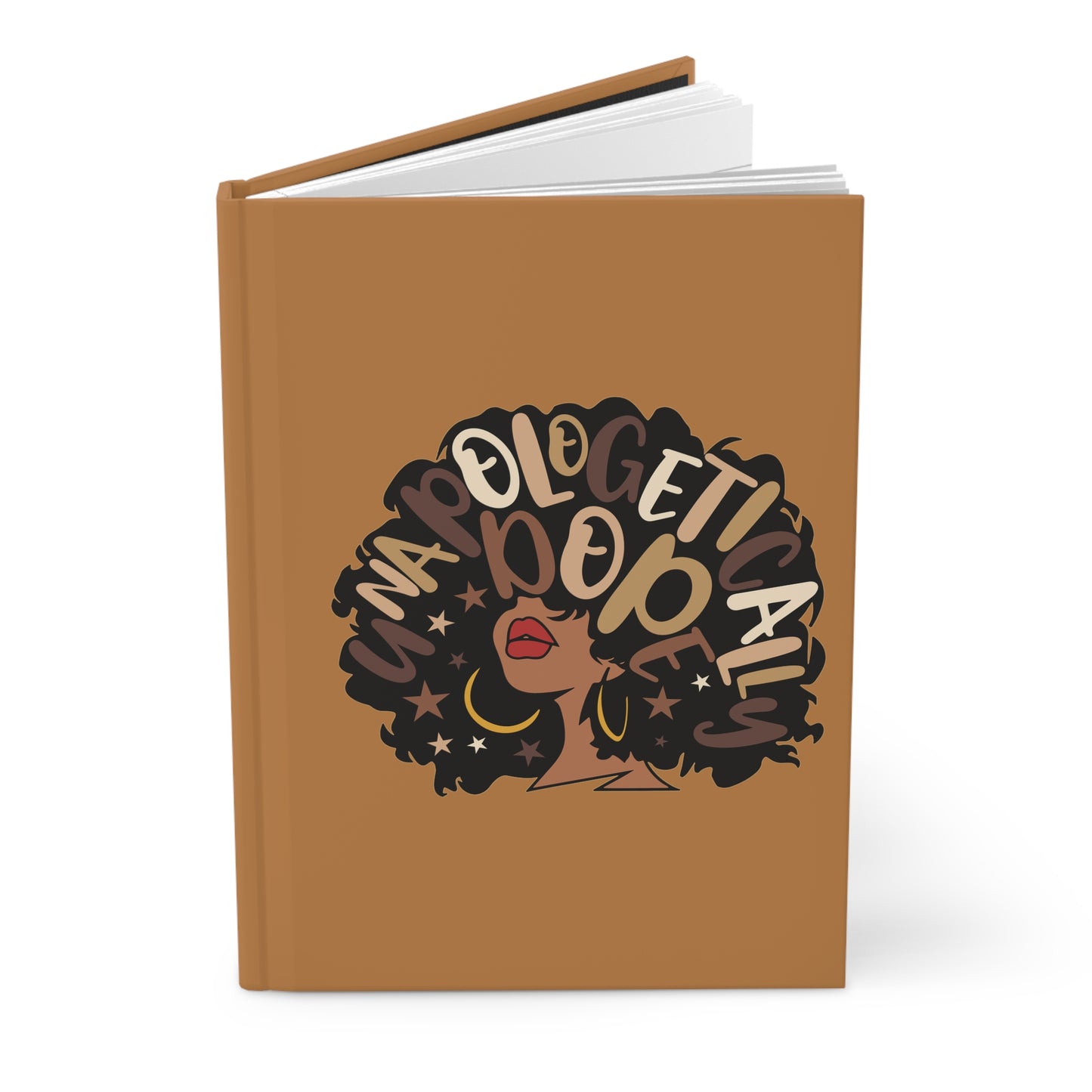 Hardcover Journal Matte: Unapologetically Dope